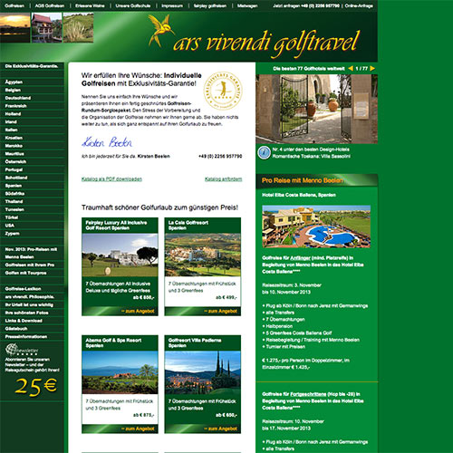 ars vivendi golftravel